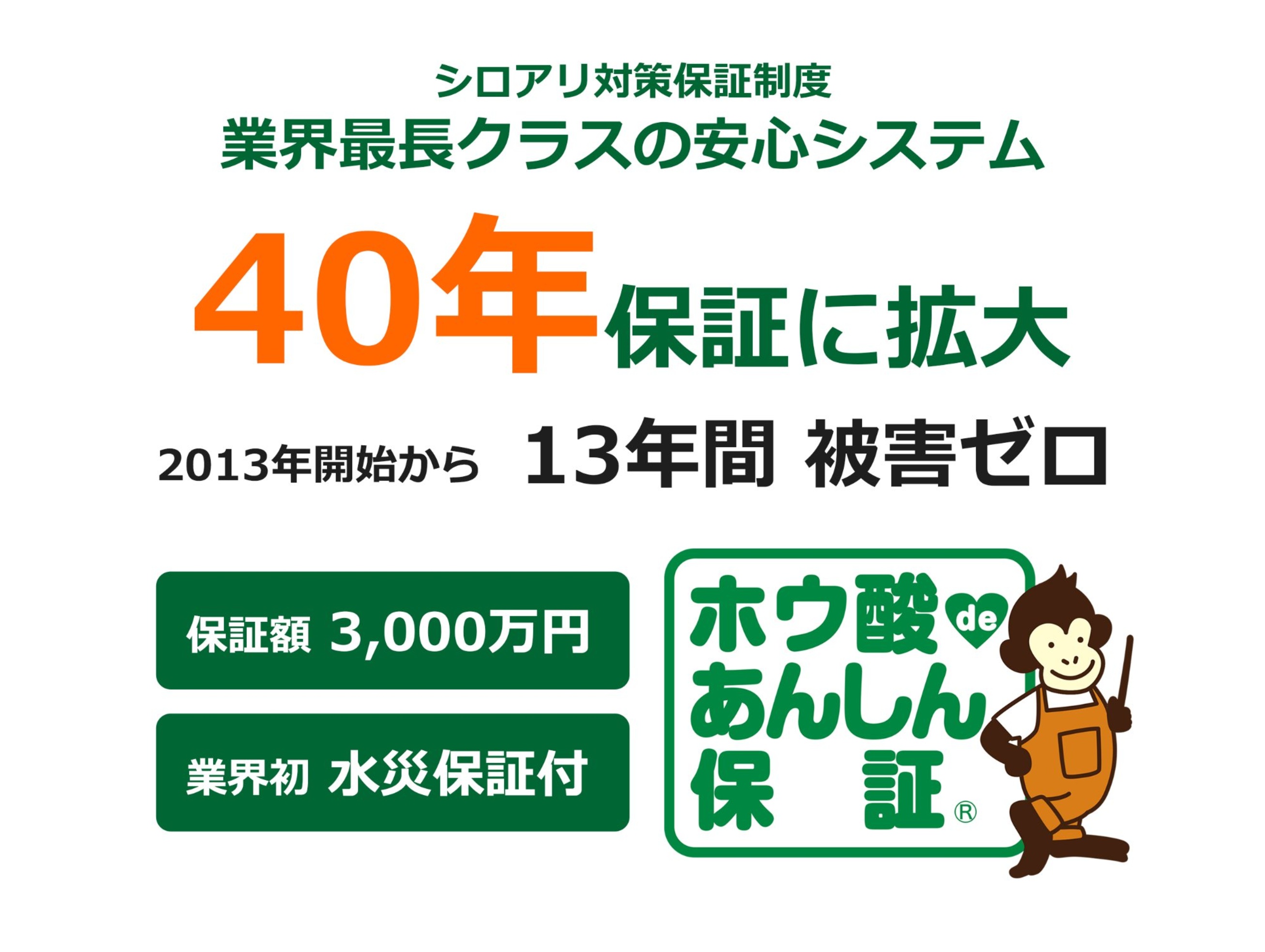 ホウ酸deあんしん保証（40年・水災保証付） 駒匠 | イプロス
