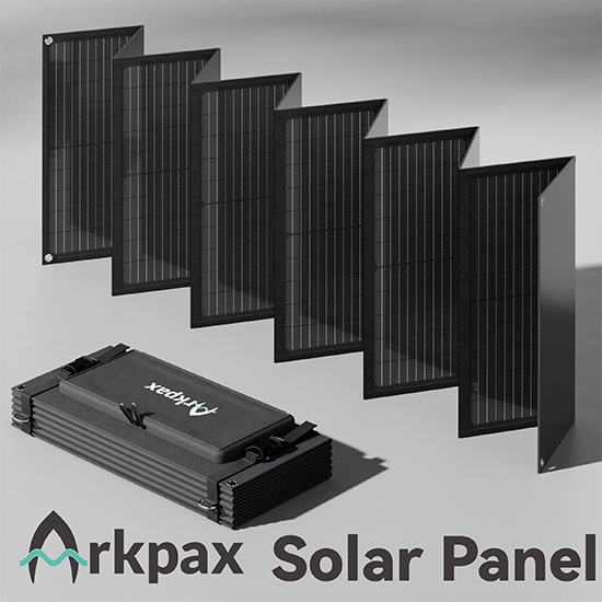 Arkpax ポータブル電源用 ソーラーパネル
