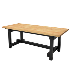 ランバーテーブル（天然木製＋再生樹脂） 製品画像