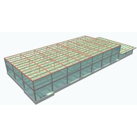 構造計算ソフト実例│S造 2階建て倉庫
