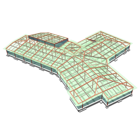 構造計算ソフト実例│S造 1階建て保育園