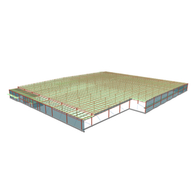 構造計算ソフト実例│S造 2階建て工場