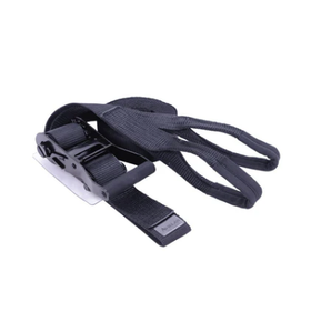 現場の安全効率を追求！オールブラックラッシングベルト【Iフック】