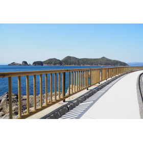 歩道用木製防護柵木景（こかげ）【P種】【SP種】