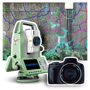 高精細カメラ画像によるひび割れ計測システム※NETIS登録