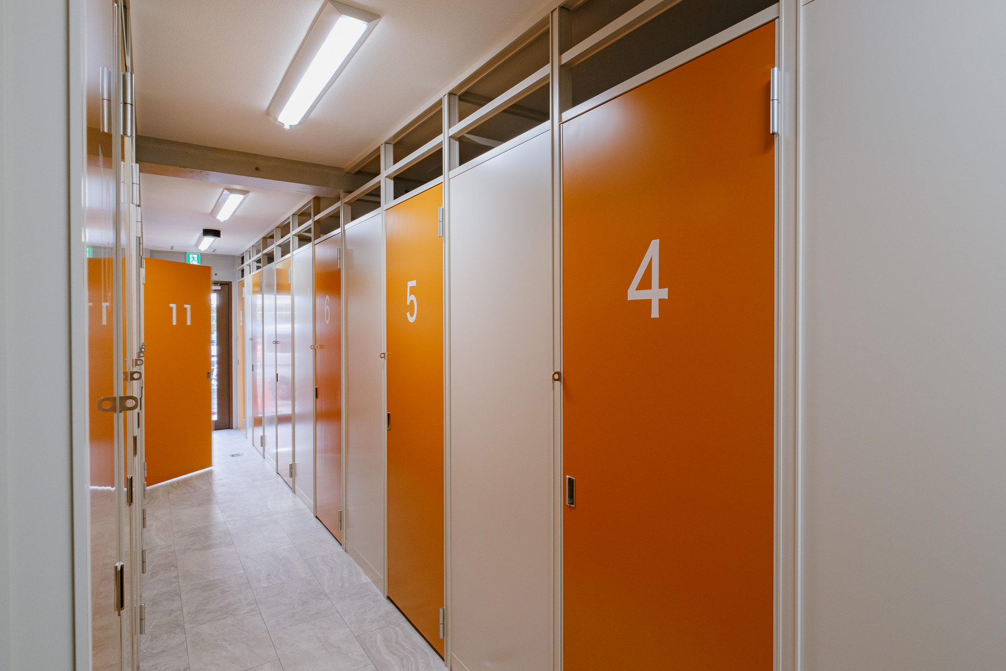 トランクルーム パーティション