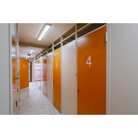 Personal Storage Room Partition