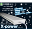 Freezer OK! Commercial LED base light with emergency light function, 40-inch/20-inch.