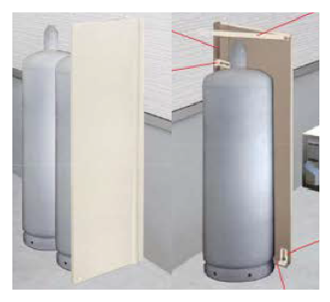 フラット（I型）隔壁パネル