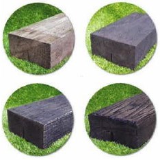 『国産杉枕木』