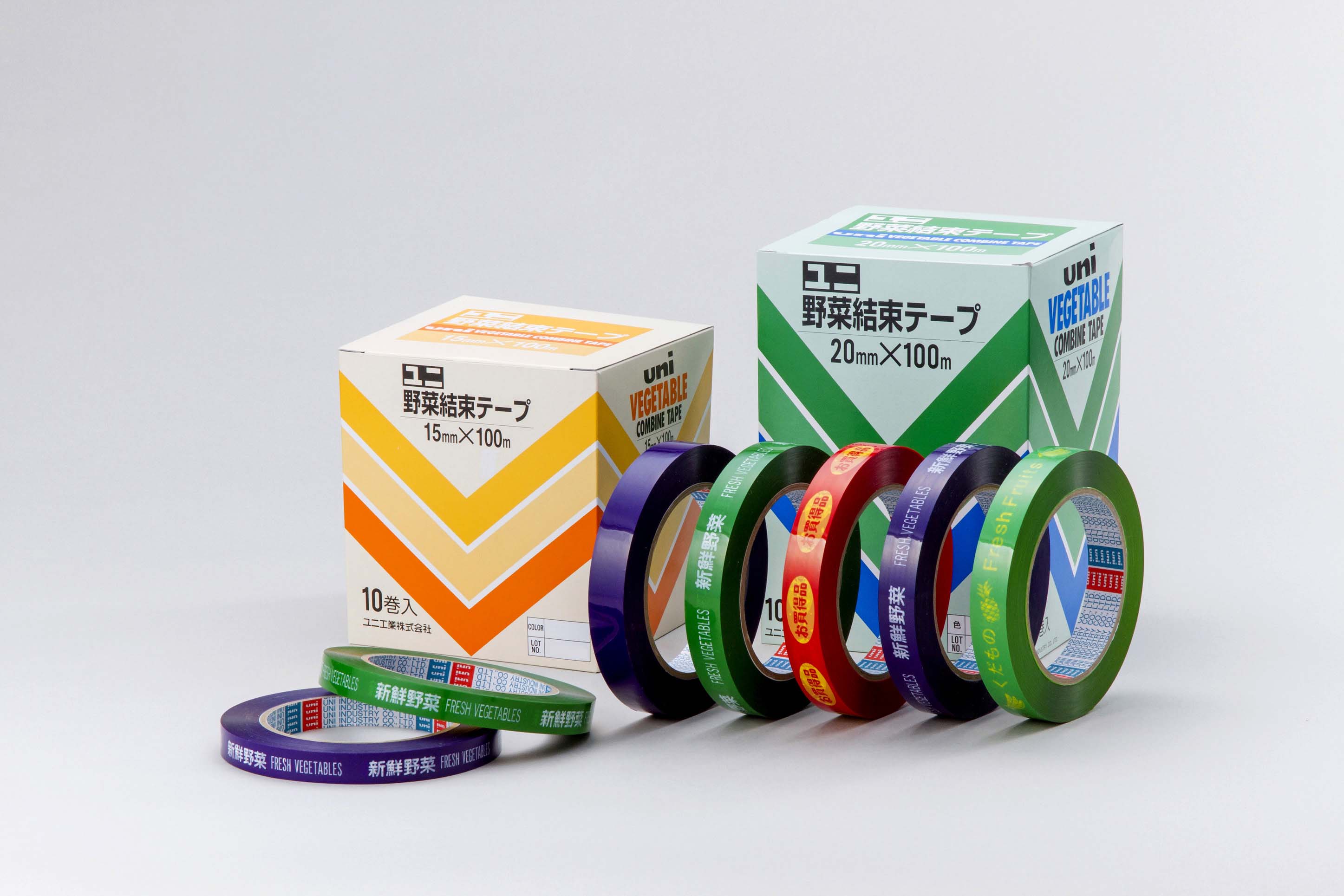 農業資材テープ『野菜結束テープ』