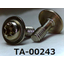 Screw with washer attached, pan head +3x8(=3.5)