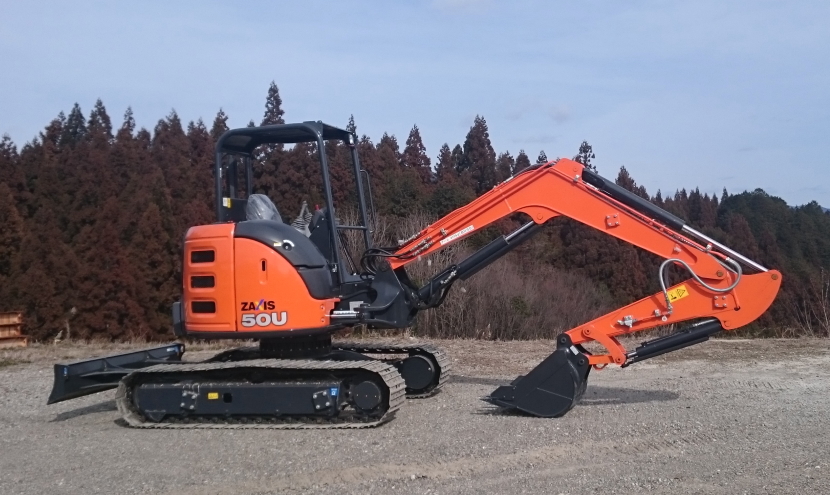 分解型ミニ油圧ショベル『ミニボ』