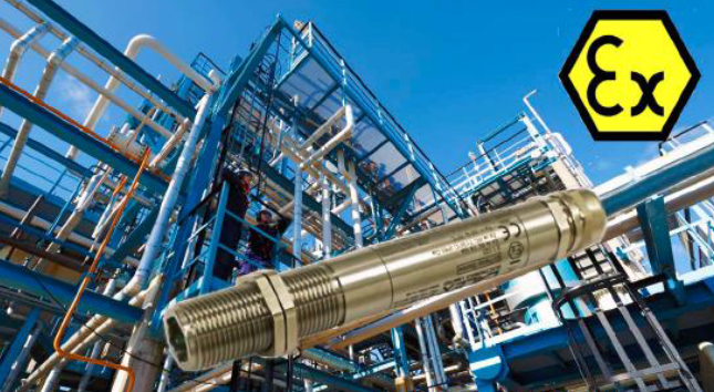 本質安全防爆構造形放射温度計『Ex Tempシリーズ』