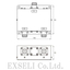 [VHF/UHF Compatible Japan Antenna Manufacturer 2-way Splitter] DB2-SA5W