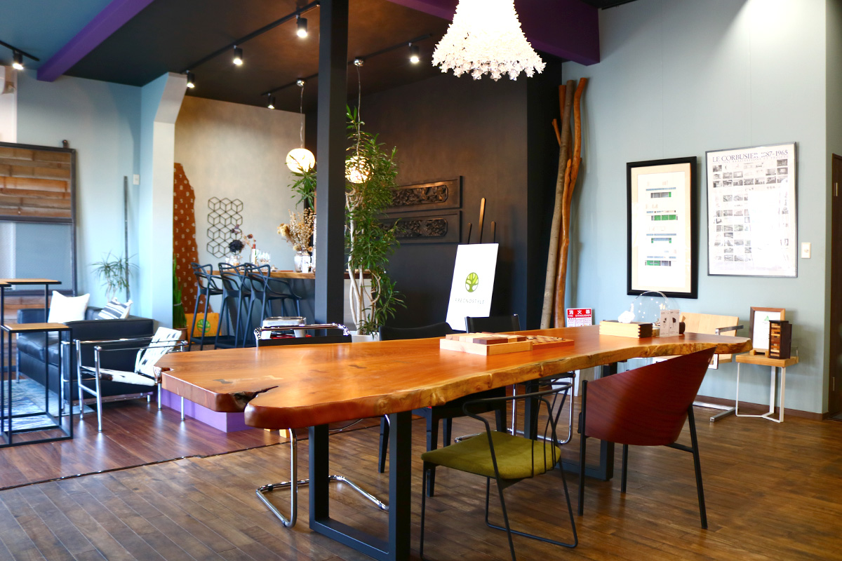 一枚板家具『PREGNOSTYLE(プレグノスタイル)』