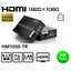 Extend HDMI monitor 150m with LAN cable without compression.