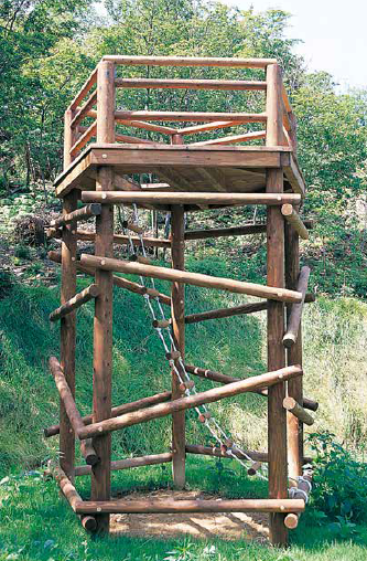 【木製】トリデ遊具【保育園、幼稚園、公園、遊園地など】