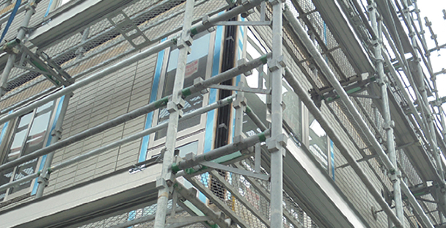 仮設足場　リースサービス