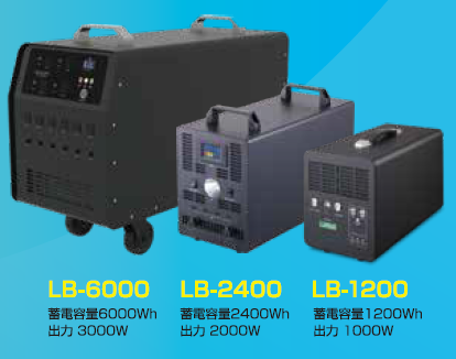 ポータブル蓄電池『エナジープロ』