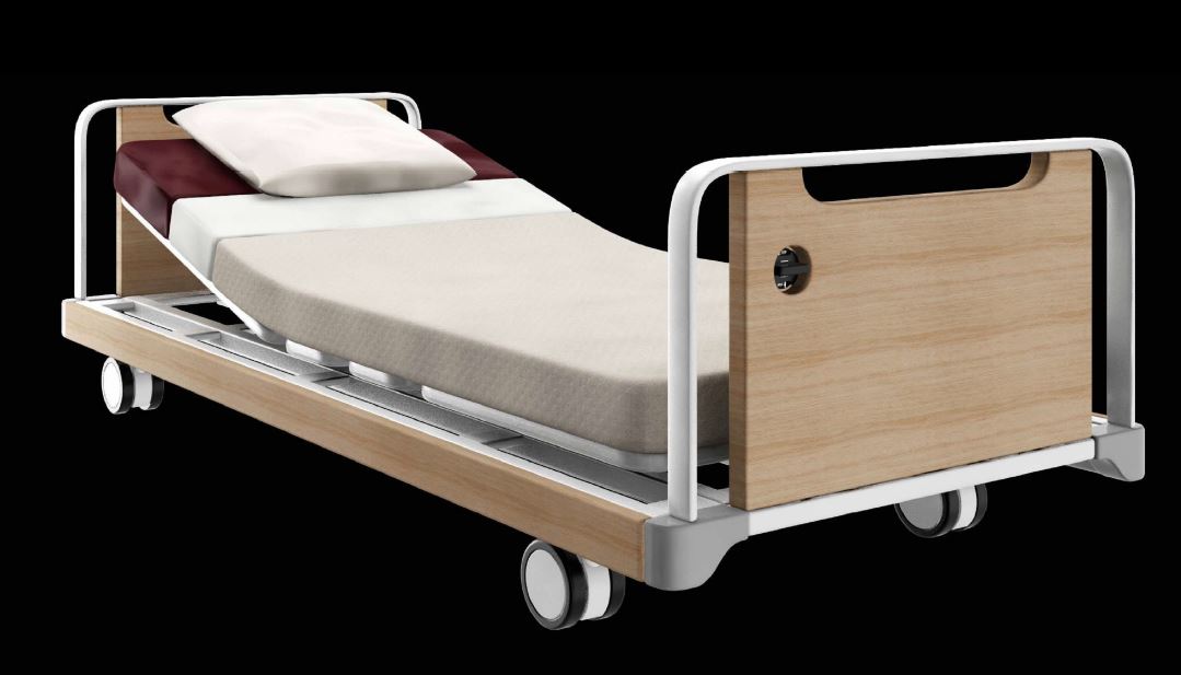 【移動式ベッドに最適】ブレーキ付キャスターシステム