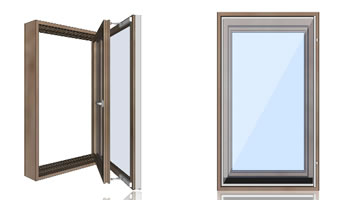 木製サッシ『QUATTRO 0.51』