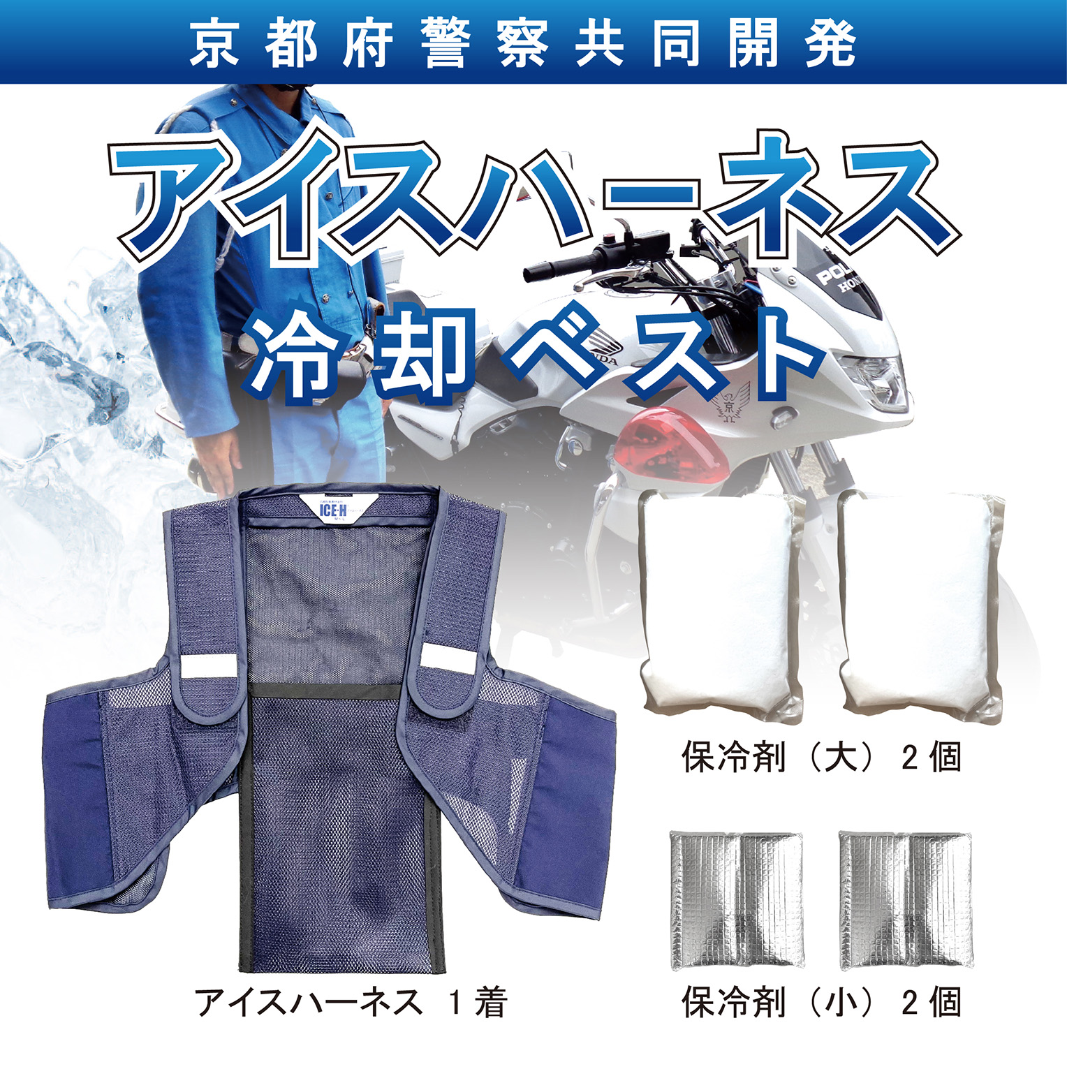 Water-injection cooling vest 