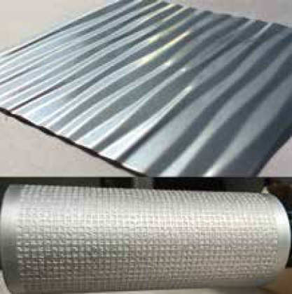 ロール　平板加工