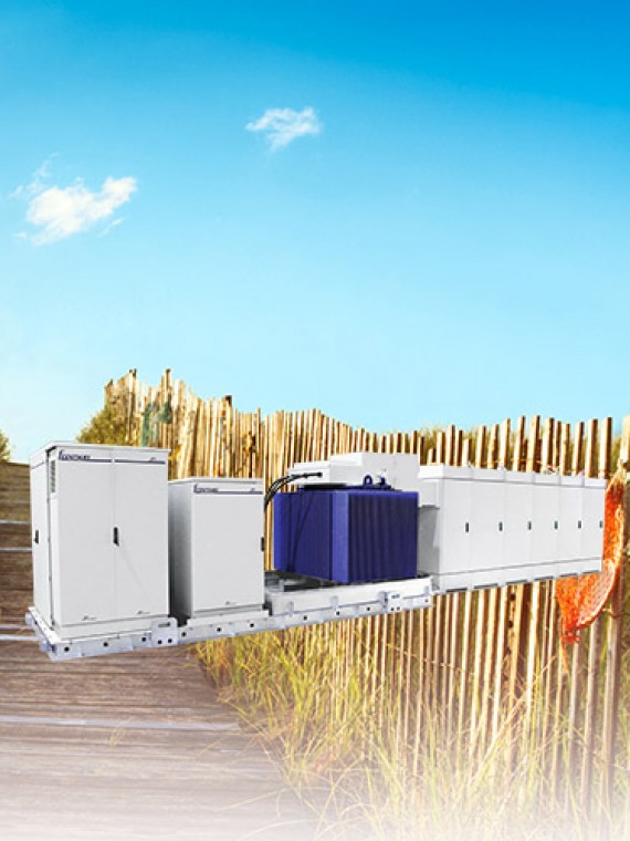 太陽光発電向けインバータ装置『MV SKID』