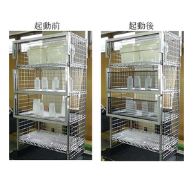 棚収納物落下防止装置『落下センサーII』
