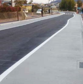 大理石調速乾性環境型舗装『Eco Kawara スーパーコート』