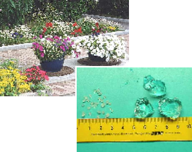 園芸専用保水材　ウォーターワークス