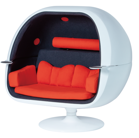 11.2ch二人掛けサラウンドチェアスピーカー『VRS-W1』