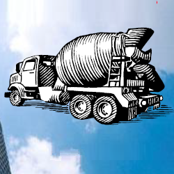 生コンミキサー車用 環境品質保持カバー　『HYBRID』