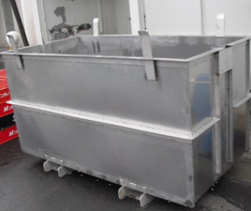 【製作事例】ステンレス解凍槽