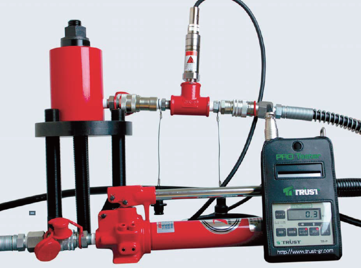 アンカー引張試験機用 圧力変換器『プロテスター TPシリーズ』