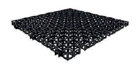 プラスチック製モジュール式敷設型排水パネル『ジオセル』