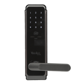 無加工取付　電子錠『LC-105』レバーハンドル一体型