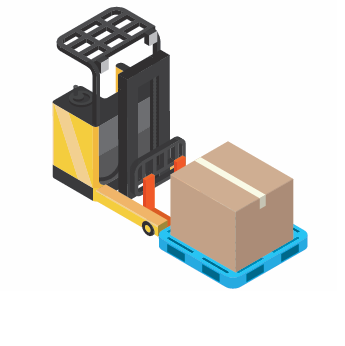 フォークリフト搭載三次元測定＆重量測定「パレットメジャーくん」