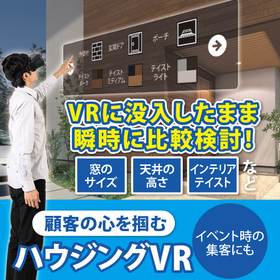 【特許取得済み】ハウジングVR