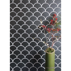 内装タイル『古窯変​ 波紋（はもん）』