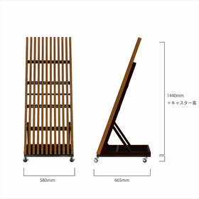 木製サイネージスタンド『AVAWOOD』