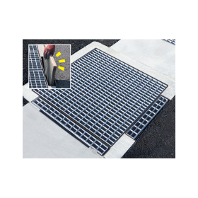 ハイテングレーチング堰板ポケット付｜農業用管理桝向け