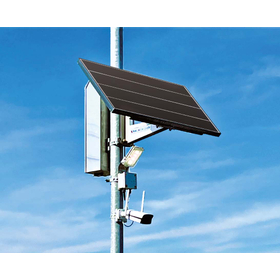 せみ・ソーラーライト+ネットワーク監視カメラ