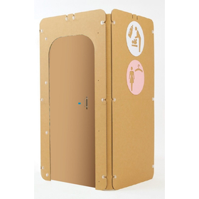 【ダンボール授乳室】１コマ型