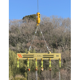 仮設資材　テンテンHIシリーズ　PC柱揚重に！