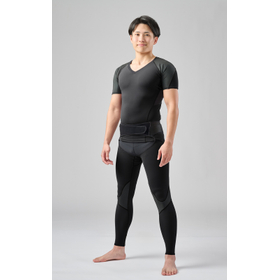Functional innerwear that assists with long hours of standing work and lifting movements.