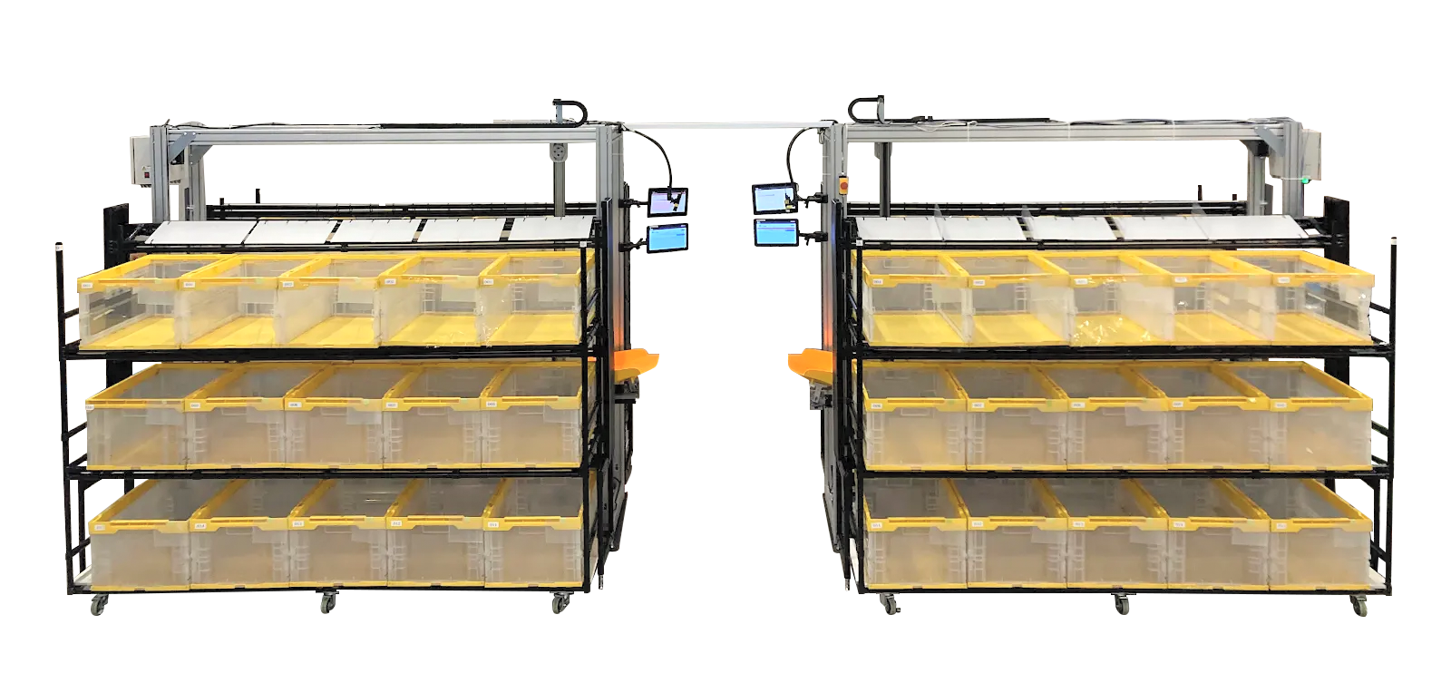 3坪で設置できる立体型ソーター『t-Sort 3D』