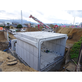 大型分割式ボックスカルバート