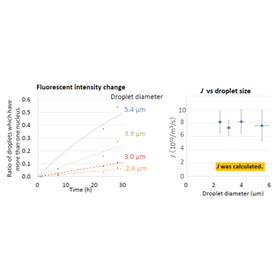 Tohoku Univ. Technology:Quantitative analysis of amyloid nucleation from droplets:T21-234